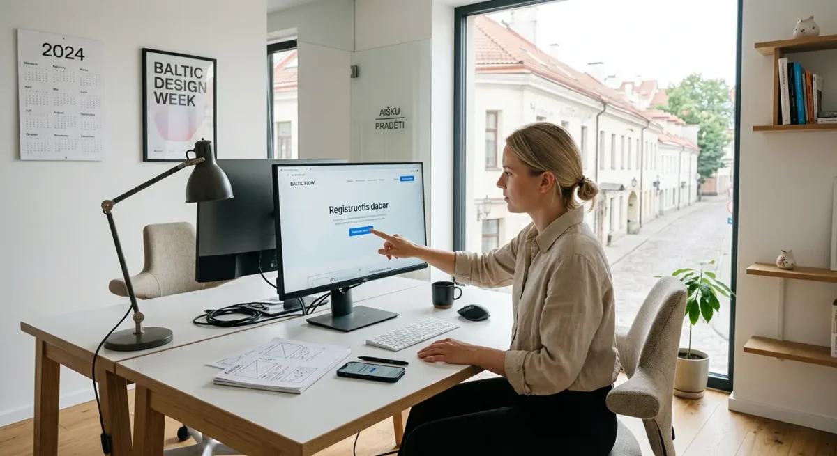 Dizaino etapas: ne grožiui dėl grožio, o aiškumui ir pasitikėjimui