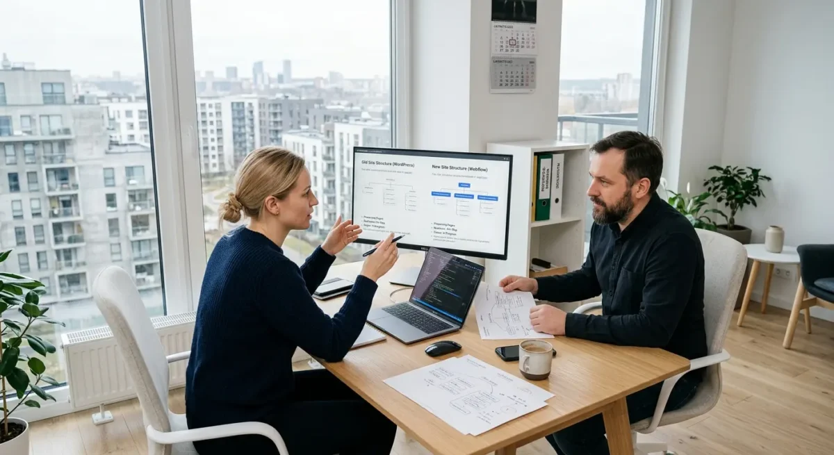 Jei buvo sena svetainė, svarbiausia neprarasti to, kas jau veikė