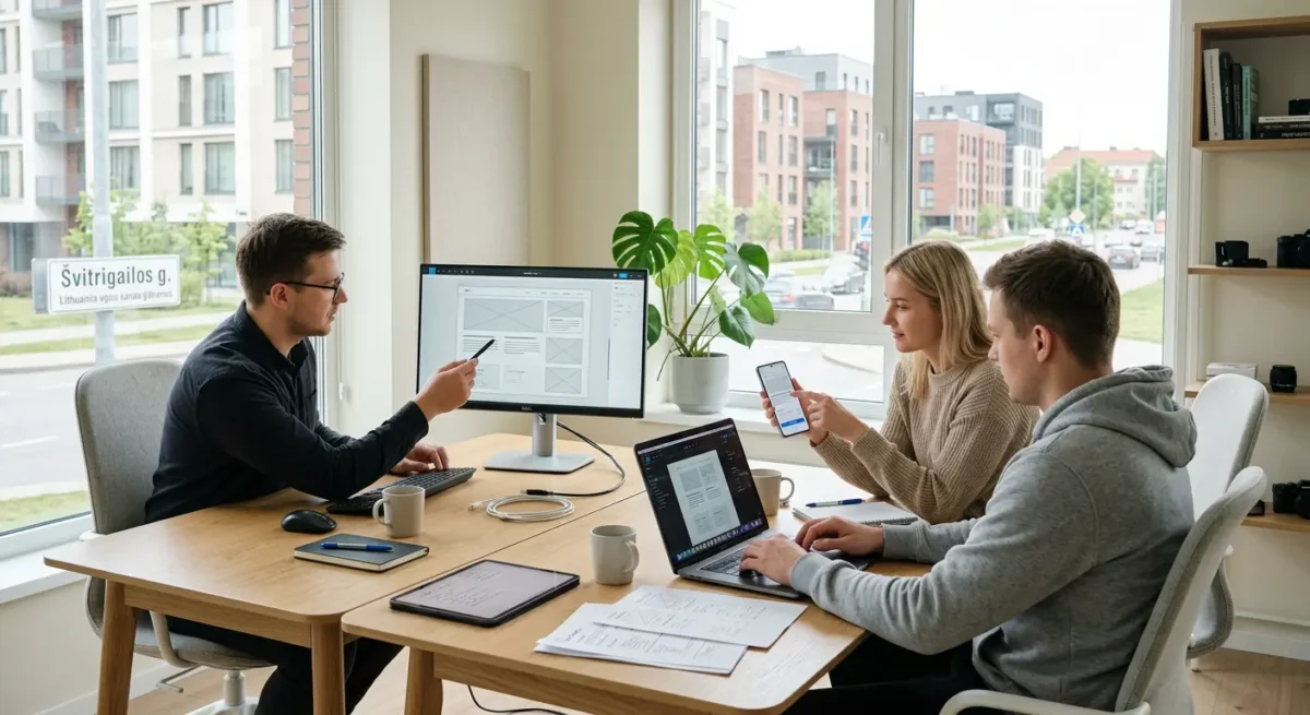 Kaip atrodo normalus svetainės kūrimo procesas