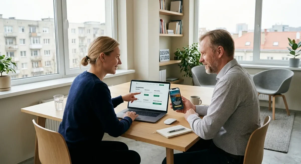 Kaip atskirti gerą svetainės projektą nuo gražios demonstracijos