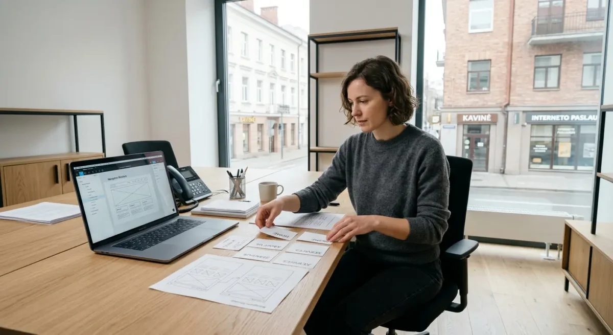 Kodėl sprendimai prieš dizainą lemia daugiau nei spalvos ar animacijos