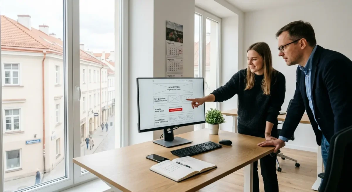 Nuo ko pradėti: vienas puslapis turi atsakyti į kelis esminius klausimus