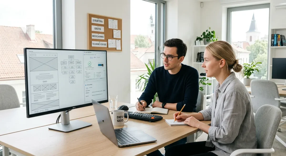 SEO, greitis ir techninė kokybė nėra priedas po paleidimo