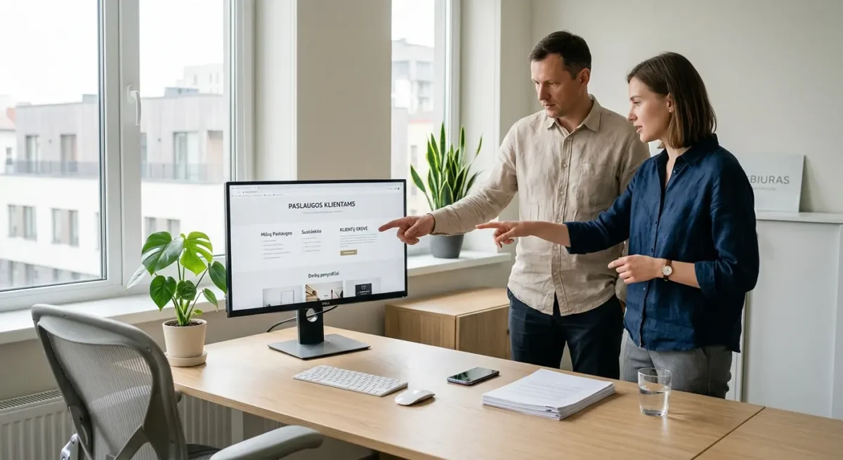 Svetainė nėra atskiras variklis