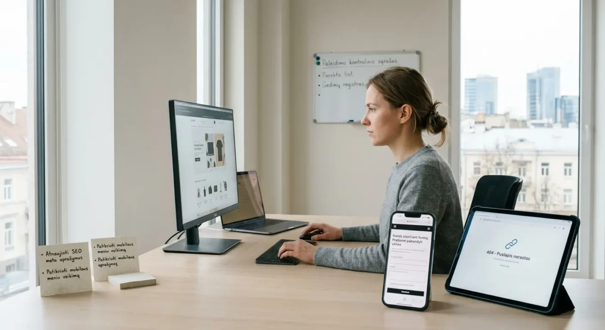 Techninė tvarka po paleidimo svarbi, bet ne viskas reikalauja skubos