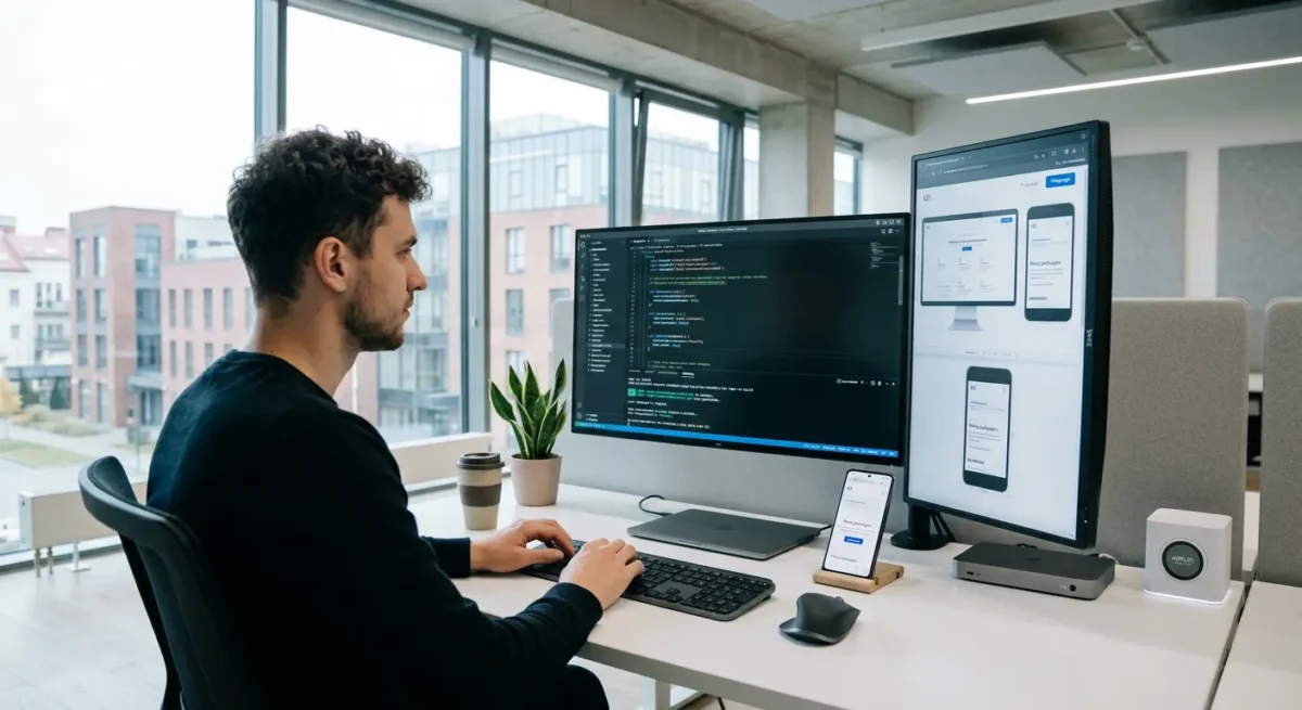 Techninis įgyvendinimas: kas vyksta, kai maketas tampa veikiančia svetaine